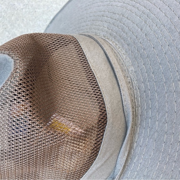 Men's NWT DPC Green Solarweave Mesh Hat XL String Safari UPF50 Beach Hiking Sun - Picture 10 of 12